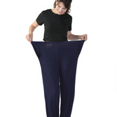 Naiste püksid lahtised kõrge vöökoha elastsus Talvine rasvane pikkade varrukatega kodu Spordipüksid vabaaja tumesinised püksid kõrge kvaliteediga