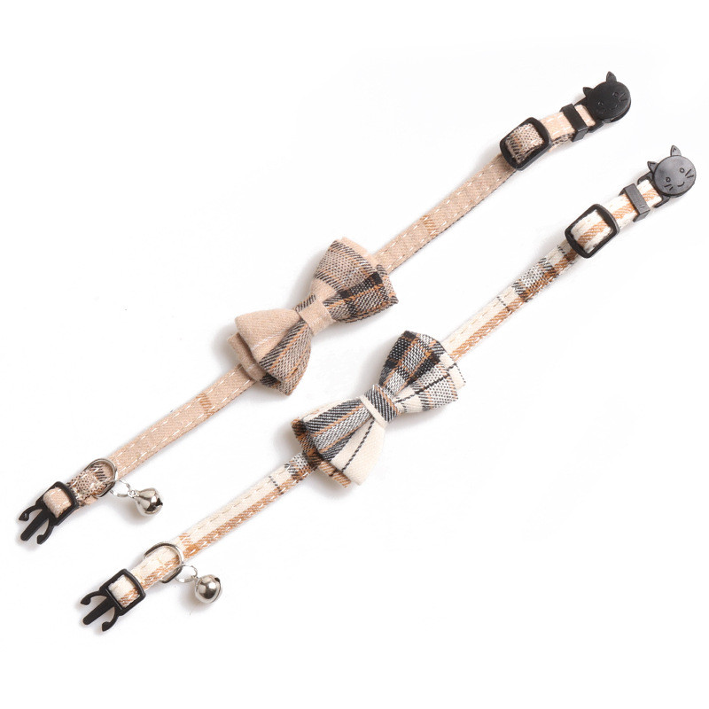 Pleed Lemmikloomad Kassi kaelarihmad Aksessuaarid Reguleeritavad kassipoegade pudipõlled Armsad vibukangas Chihuahua Bandana Turvalukk Kutsika Jäneste Kaelakee