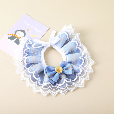 Guler de câine din mătase cu bijuterii, nuntă, pisică, cățeluș, panglică, eșarfă, pandantiv, funde pentru animale de companie, colier din satin, accesorii noi pentru pisoi, papion cadou
