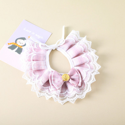 Guler de câine din mătase cu bijuterii, nuntă, pisică, cățeluș, panglică, eșarfă, pandantiv, funde pentru animale de companie, colier din satin, accesorii noi pentru pisoi, papion cadou