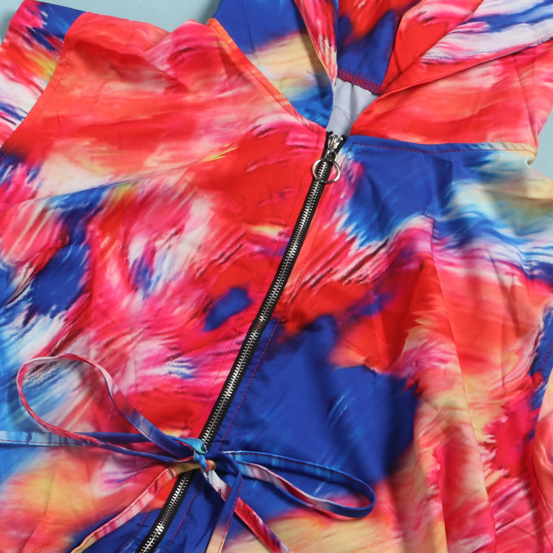 Σετ με ασορτί μεγέθη τύπωμα μπλούζες και παντελόνια με ζώνη Γυναικεία πολυτελή γυναικεία ρούχα 2023 Καλοκαίρι σετ δύο τεμαχίων