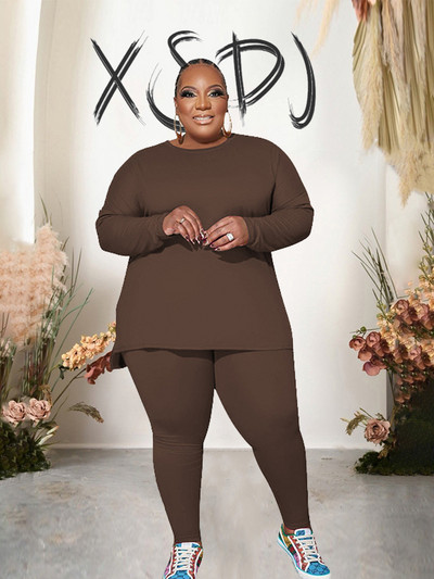 Set trening pentru femeie Pantaloni Seturi 2 piese Tinute dama Iarna Stretch Casual Plus Seturi asortate En-gros Dropshipping