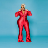 Μεγάλο μέγεθος Γυναικεία Ρούχα 2022 Φθινόπωρο Νέα ιδιοσυγκρασία Μόδα Casual Μονόχρωμο Γυναικείο μακρυμάνικο κοστούμι XL-5XL Oversized