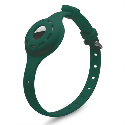 Guler anti-pierdut din silicon pentru pisici pentru animale de companie, pentru tracker de protecție pentru etichetă de aer Apple, guler de poziționare anti-pierdere, guler reglabil pentru animale de companie