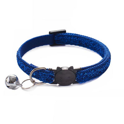 Κολάρο για γάτες Glitter για γάτες Protect Collier Chat Rose Katzenhalsband Ρυθμιζόμενη ασφάλεια Αξεσουάρ για κατοικίδια γατάκι Chihuahua