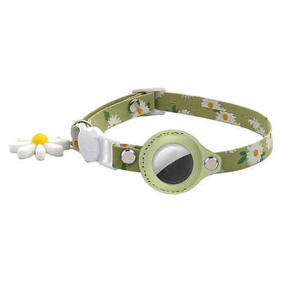 Kassi kaelarihm Air Tag kaitseümbris Reguleeritav kerge jälgimisseade Kassi kaelarihmad kassipoja kutsikate lemmikloomatarvete jaoks ilma õhusildita