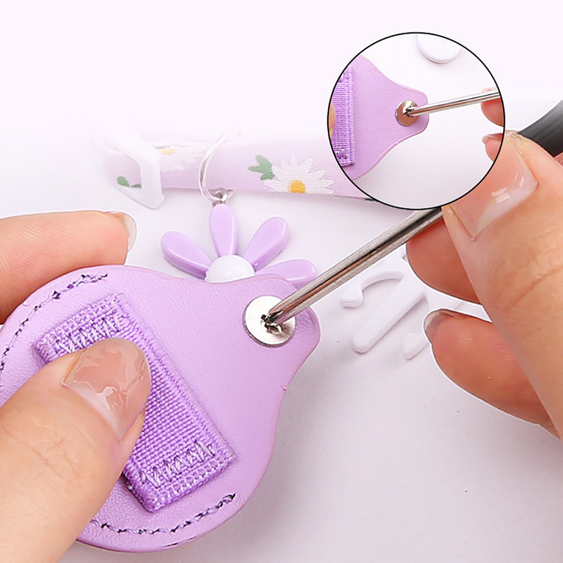 Kassi kaelarihm Air Tag kaitseümbris Reguleeritav kerge jälgimisseade Kassi kaelarihmad kassipoja kutsikate lemmikloomatarvete jaoks ilma õhusildita