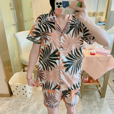 Άνοιξη 2023 Γυναικείες καρό Σετ Πυτζάμες Casual Loose Πυτζάμες Ολόσωμο Μπλούζες + Μακρύ Παντελόνι Κοστούμι 2 τμχ. Σπίτι Ρούχα Πιτζάμες Νυχτικά