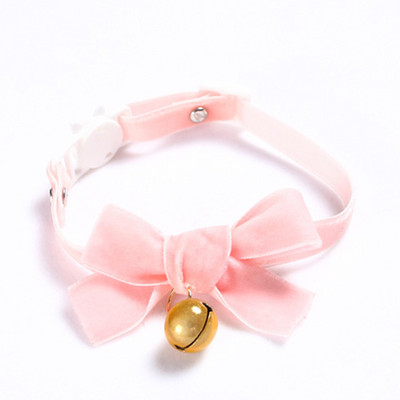 Κολιέ με φιόγκο γατούλας για σκύλους γάτες Vintage κολάρο γάτας Velvet pearl Ρυθμιζόμενο κατά του πνιγμού κολιέ κουταβιών Αξεσουάρ για πάρτι για κατοικίδια