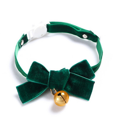 Κολιέ με φιόγκο γατούλας για σκύλους γάτες Vintage κολάρο γάτας Velvet pearl Ρυθμιζόμενο κατά του πνιγμού κολιέ κουταβιών Αξεσουάρ για πάρτι για κατοικίδια