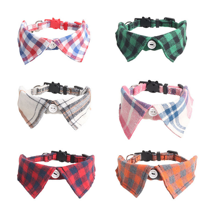 Leptir mašna za mačku Leptir ovratnik Karirani Podesivi mačji smoking ovratnik za male pse Vjenčanje Svečani smoking odijelo Smoking odjeća Rođendan