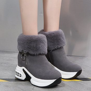 Χειμερινά γυναικεία ζεστά αθλητικά παπούτσια Πλατφόρμας Snow Boots 2022 Γυναικεία παπούτσια Causal Γυναικείες μπότες με κορδόνια