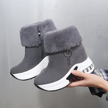 Χειμερινά γυναικεία ζεστά αθλητικά παπούτσια Πλατφόρμας Snow Boots 2022 Γυναικεία παπούτσια Causal Γυναικείες μπότες με κορδόνια