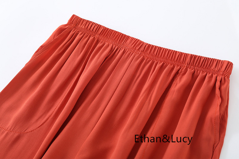 Καλοκαιρινό νεότερο βαμβακερό λεπτό γυναικείο σε μέγεθος μακρύ φιόγκο παντελονιού σχέδιο Bloomers κουνουπιών Παντελόνι χορού πολλαπλών χρωμάτων