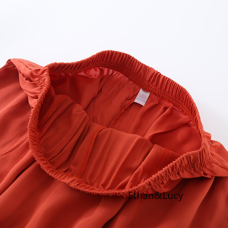 Καλοκαιρινό νεότερο βαμβακερό λεπτό γυναικείο σε μέγεθος μακρύ φιόγκο παντελονιού σχέδιο Bloomers κουνουπιών Παντελόνι χορού πολλαπλών χρωμάτων