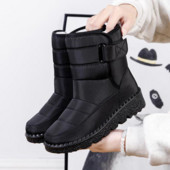 Γυναικείες μπότες Snow Soft γυναικεία παπούτσια Slip On Platform Γυναικείες μπότες casual αδιάβροχα Νέα Botas Mujer χειμερινά παπούτσια
