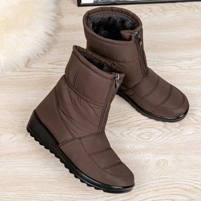 Γυναικείες μπότες Snow Soft γυναικεία παπούτσια Slip On Platform Γυναικείες μπότες casual αδιάβροχα Νέα Botas Mujer χειμερινά παπούτσια