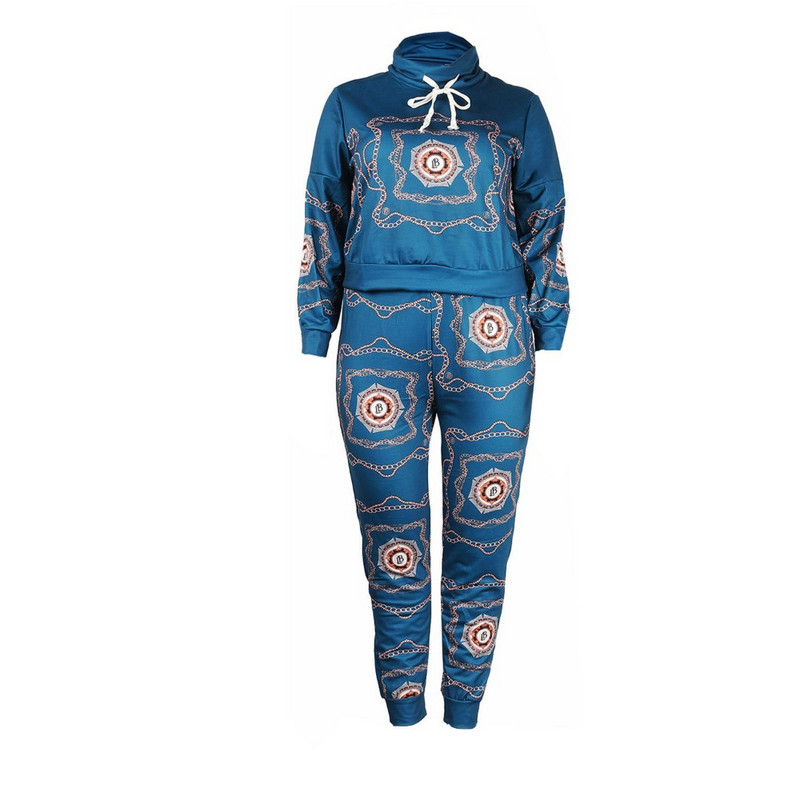 Σετ SOMO Plus Size Two Piece Γυναικεία στολή Φούτερ με κουκούλα με ψηλό λαιμό Φούτερ Παντελόνι αθλητική φόρμα Streetwear Κοστούμι χονδρικής Dropshipping