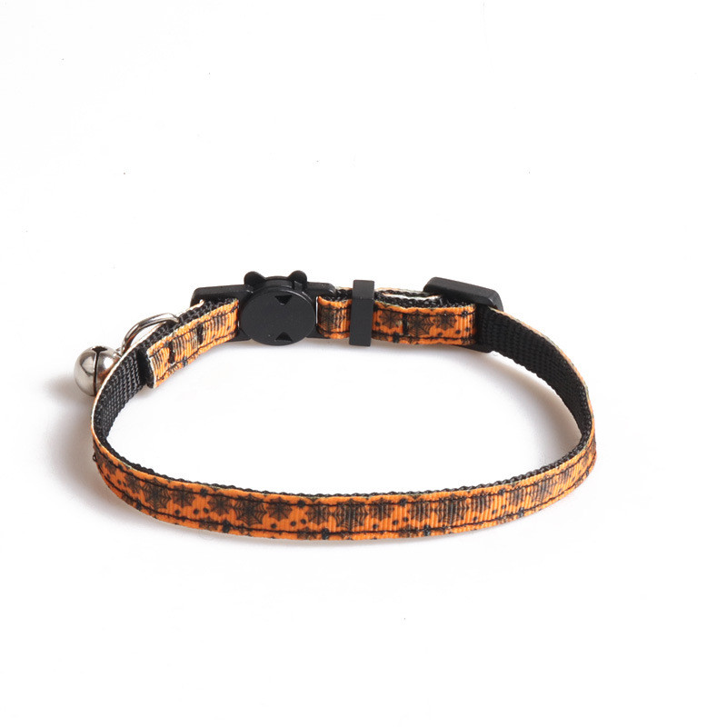 Halloween παπιγιόν Ρυθμιζόμενοι γιακάς για γατάκια Breakaway με κρεμαστό και κουδούνι γιακά για κατοικίδια