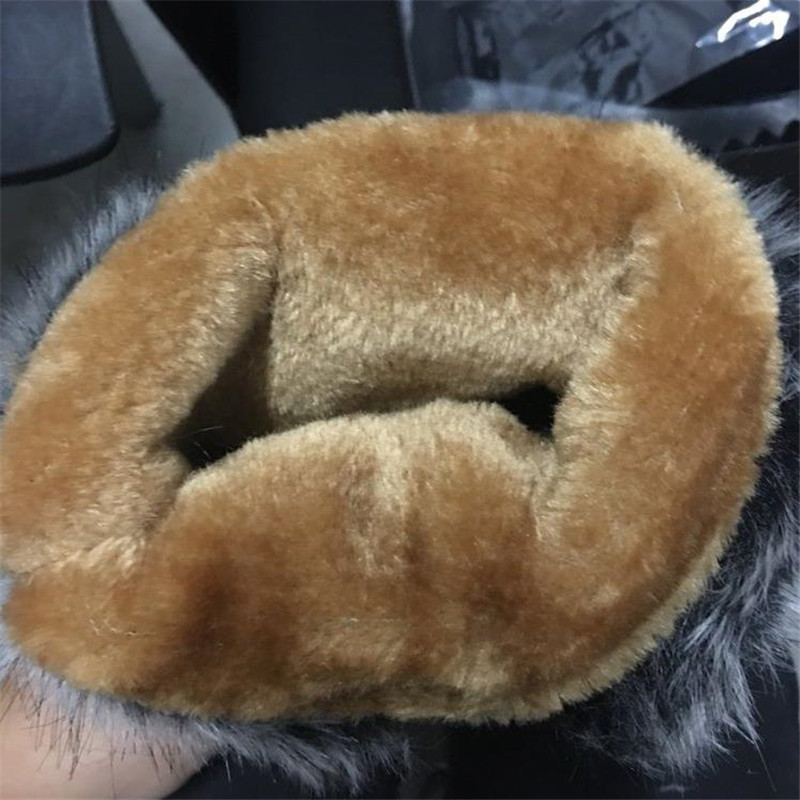 Νέες χειμερινές γυναικείες μπότες Casual ζεστά γούνινα παπούτσια με μεσαία γάμπα Γυναικεία slip-on στρογγυλά μποτάκια με σφήνες Snow Boots παπούτσια Muje Plus μέγεθος 42