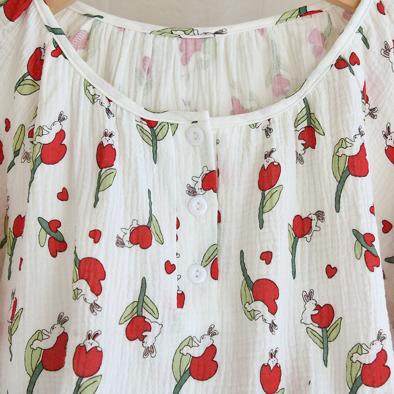 Γυναικεία πουλόβερ με στρογγυλή λαιμόκοψη Γυναικεία Λεπτή Άνετη Φαρδιά Μακρυμάνικο Παντελόνι Πιτζάμα Πλαϊνή Τσέπη Σετ Πιτζάμα