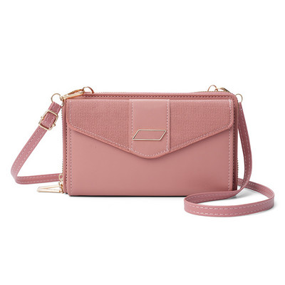 Naujos moteriškos PU odinės rankinės Moteriškos Daugiafunkcinės didelės talpos rankinės ant pečių Madingi „Crossbody“ krepšiai moterims telefono piniginė