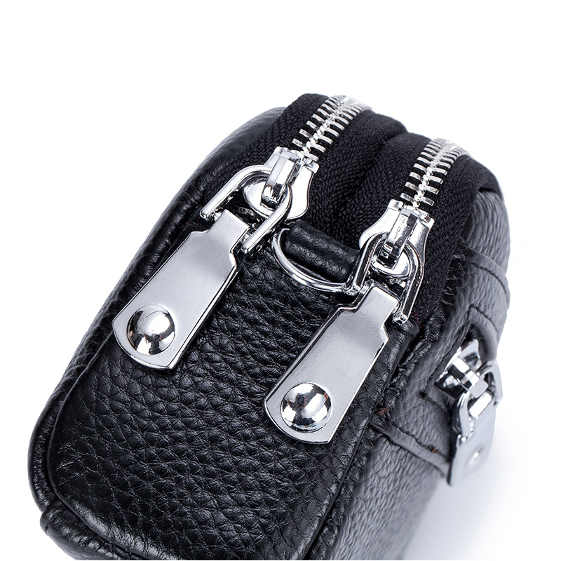 Mini portofel pentru femei din  Poșetă cu monede cu fermoar dublu, drăguț, poșetă mică, de designer de lux, suport de card multifuncțional