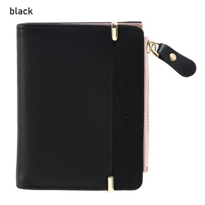 Moodne naiste mündikott Mini sidur Lühike rahakott kaardihoidja Naine Hasp Mini sidur Tüdrukule Mündikott Väike rahakott