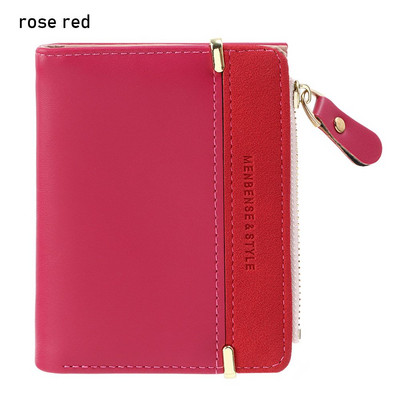 Moodne naiste mündikott Mini sidur Lühike rahakott kaardihoidja Naine Hasp Mini sidur Tüdrukule Mündikott Väike rahakott