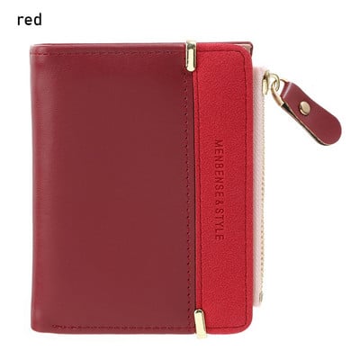 Moodne naiste mündikott Mini sidur Lühike rahakott kaardihoidja Naine Hasp Mini sidur Tüdrukule Mündikott Väike rahakott