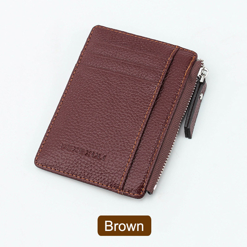 Γυναικεία Γυναικεία Γυναικεία Πορτοφόλια Πορτοφόλι Φερμουάρ PU Μικρό Μίνι Απαλό Λεπτό Κέρμα Κάρτας Κάρτας JAN88