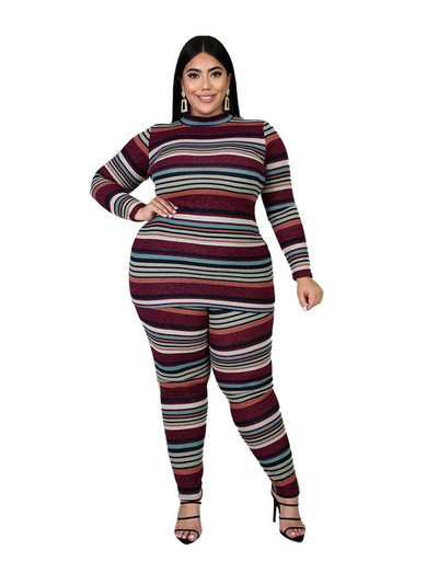 Îmbrăcăminte cu ridicata pentru femei Lot în vrac Seturi din două piese Seturi de top cu mâneci lungi și pantaloni cu gât cu mâneci lungi, ținute sexy de dimensiuni mari, Dropshipping