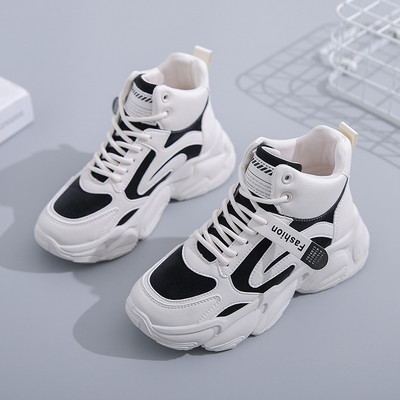 Cizme de zăpadă pentru femei Pantofi noi de iarnă Cizme pentru femei Pantofi calduri din bumbac Cizme cu platformă cu șireturi Cizme de damă pantofi de modă pentru femei