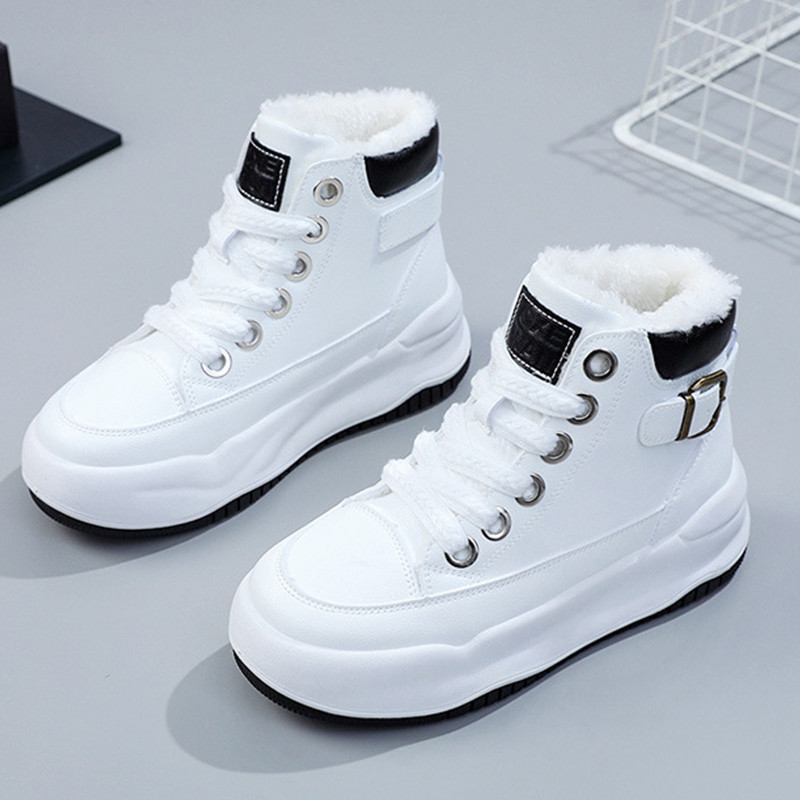 Naiste talvejalatsid Uued puuvillased jalanõud Platvorm Poolsaapad Naistele Hoia soojas Vabaajajalatsid Naiste Mugavad papud Lumesaapad