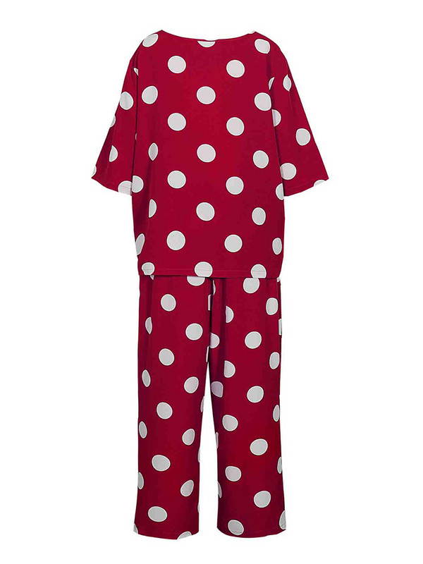 Costume de vară din bumbac și lenjerie de mărime Plus pentru femei, cu mâneci scurte, cu gâtul O, pantaloni largi, set de două piese, costum pentru femei, ocazional