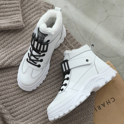 Χειμερινά παπούτσια Γυναικείες ζεστές γούνινες αντιολισθητικές μπότες Γυναικείες μπότες χιονιού casual fashion lace Up παπούτσια Γυναικεία παπούτσια νέας πλατφόρμας