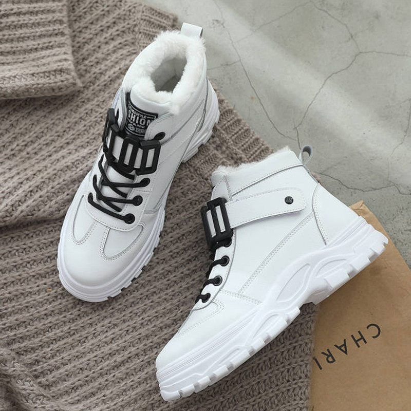 Χειμερινά παπούτσια Γυναικείες ζεστές γούνινες αντιολισθητικές μπότες Γυναικείες μπότες χιονιού casual fashion lace Up παπούτσια Γυναικεία παπούτσια νέας πλατφόρμας