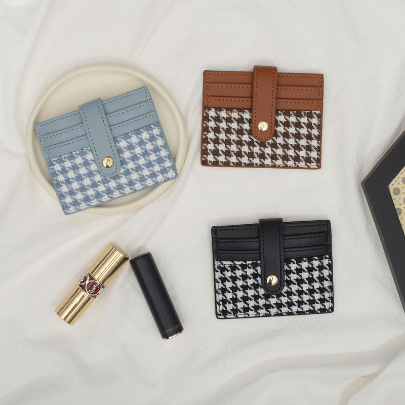 Γυναικείο πορτοφόλι με λεπτή κάρτα ανδρικά Μίνι πορτοφόλια Κάρτα με φερμουάρ Θήκες χρημάτων Vintage κοντό πορτοφόλι Γυναικείο λεπτό μικρό πορτοφόλι