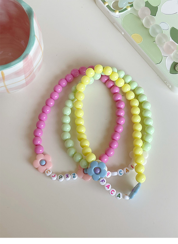 Όνομα κατοικίδιου ζώου γάτας και σκύλου προσαρμοσμένο χρώμα αρκουδάκι λουλούδι με χάντρες κολιέ κολάρο γάτας γιακά σκύλου αξεσουάρ για κατοικίδια