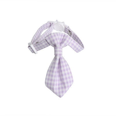 Cukorka színű kockás macskanyakörv Aranyos csokornyakkendős kiskutya Chihuahua csokornyakkendő biztonsági csat cica nyaklánc állítható kisállat kiegészítők