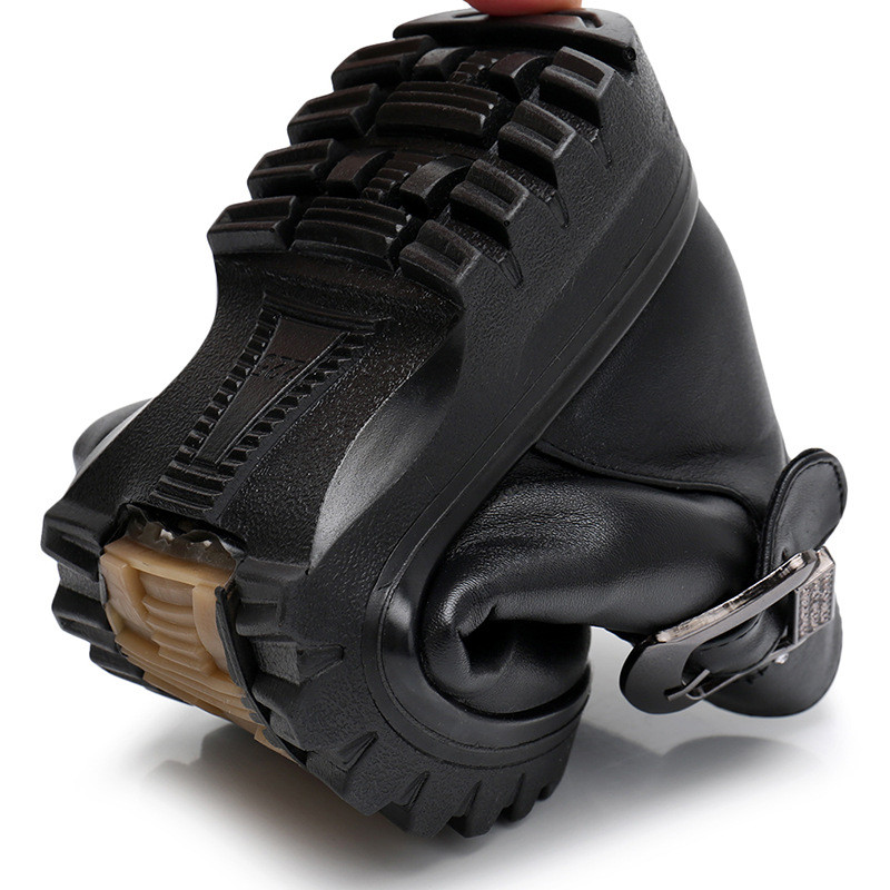 Χειμερινές Μπότες Γυναικείες Μ Μπότες Αστραγάλου Χοντές βελούδινες ζεστές μπότες χιονιού για γυναίκες Επίπεδες αδιάβροχες αντιολισθητικές μπότες