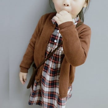 ΦΙΛΟΛΟΓΙΑ άνοιξη φθινόπωρο Πλεκτή Ζακέτα Πουλόβερ μωρό Παιδικά Ρούχα Αγόρια Κορίτσια Πουλόβερ Παιδιά Φορέστε ρούχα για αγοράκια χειμώνα