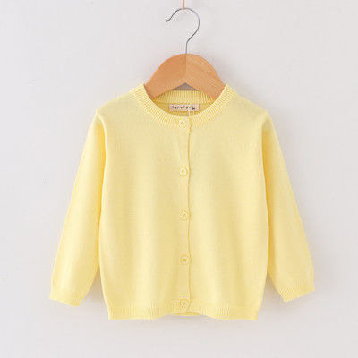 Cardigan tricotat pentru copii Pulover de primăvară și toamnă Cardigan tricotat din bumbac pentru copii Băieți Fete Îmbrăcăminte exterioară Palton casual