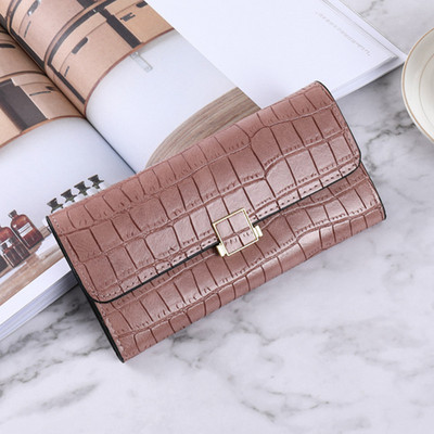 Portofele de damă din piele de aligator Geantă lungă de tote pentru femei Portofel cu fermoar dublu Poșetă de damă Poșeta de design Poșete de crocodil