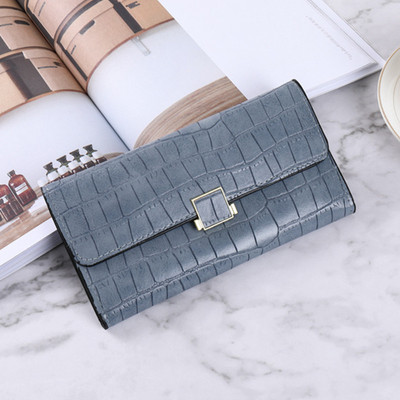Portofele de damă din piele de aligator Geantă lungă de tote pentru femei Portofel cu fermoar dublu Poșetă de damă Poșeta de design Poșete de crocodil