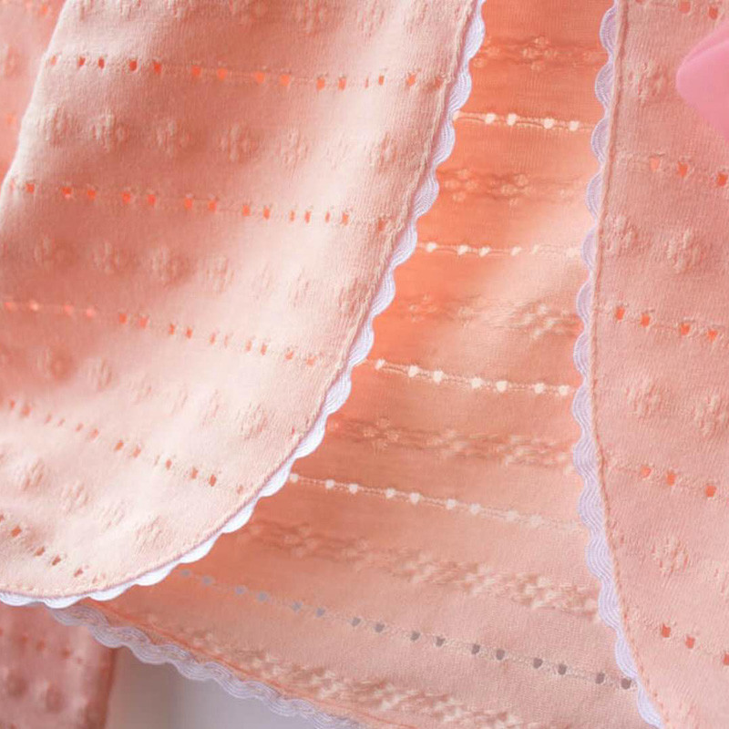 Jachetă cardigan de vară pentru fetiță, pentru copii, primăvară, toamnă, cu mânecă lungă, pulover scobit pentru fete haină pelerina