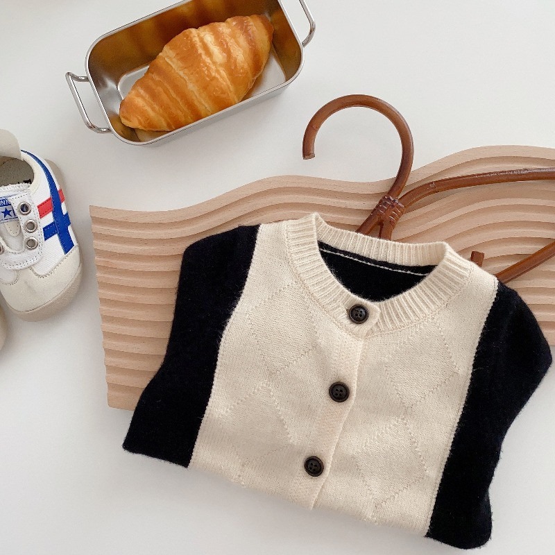 1–6-aastane laps Beebi Poiss Tüdrukutele Sügisriided Väikelapsele Armas imiku vabaaja kootud kampsun Kardigan Top kudum pikkade varrukatega mantel