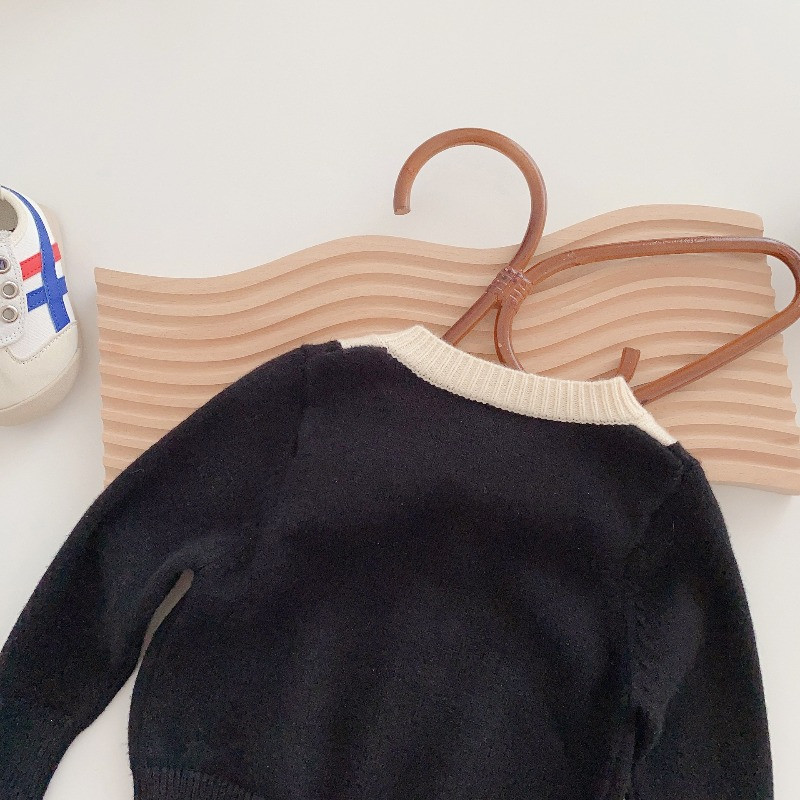 1–6-aastane laps Beebi Poiss Tüdrukutele Sügisriided Väikelapsele Armas imiku vabaaja kootud kampsun Kardigan Top kudum pikkade varrukatega mantel
