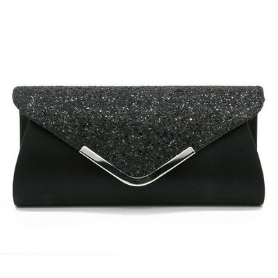Õhtune Naiste Sequin Bridal Envelope Clutch Club Party Prom Käekott Õlakott