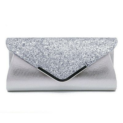Õhtune Naiste Sequin Bridal Envelope Clutch Club Party Prom Käekott Õlakott